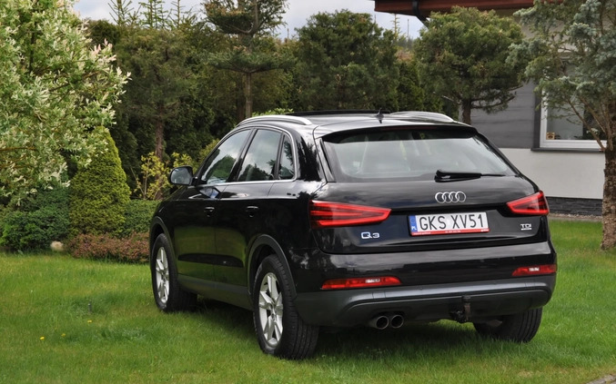 Audi Q3 cena 42500 przebieg: 190000, rok produkcji 2012 z Bielsk Podlaski małe 742